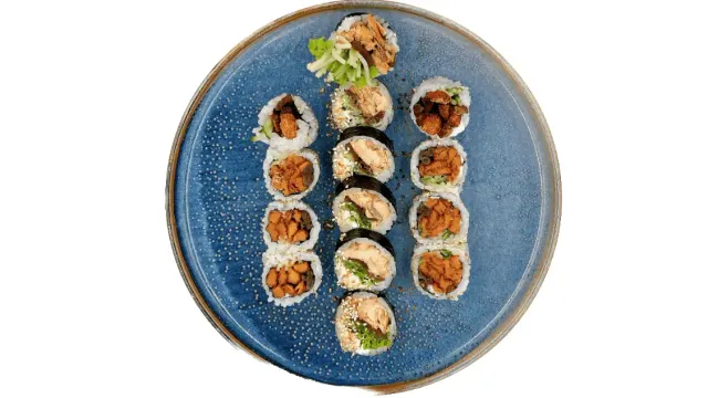 BookNoFees: Restaurace – PanSushi – Warsaw – Sushi smažené na pánvi, foto 2