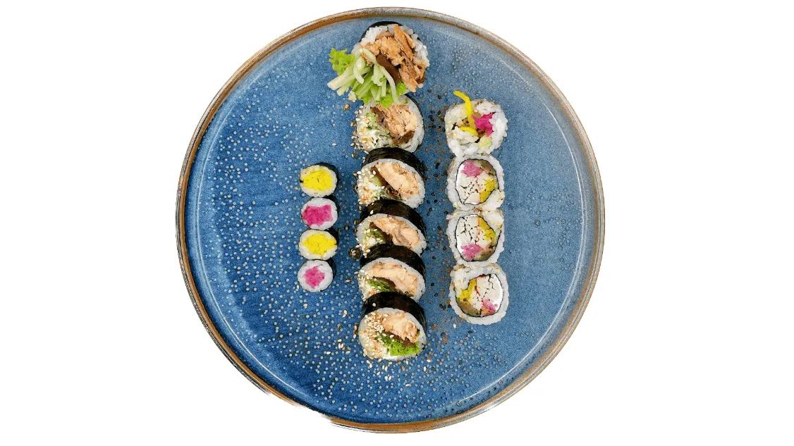 BookNoFees: Restaurace – PanSushi – Warsaw – Sushi smažené na pánvi, foto 1