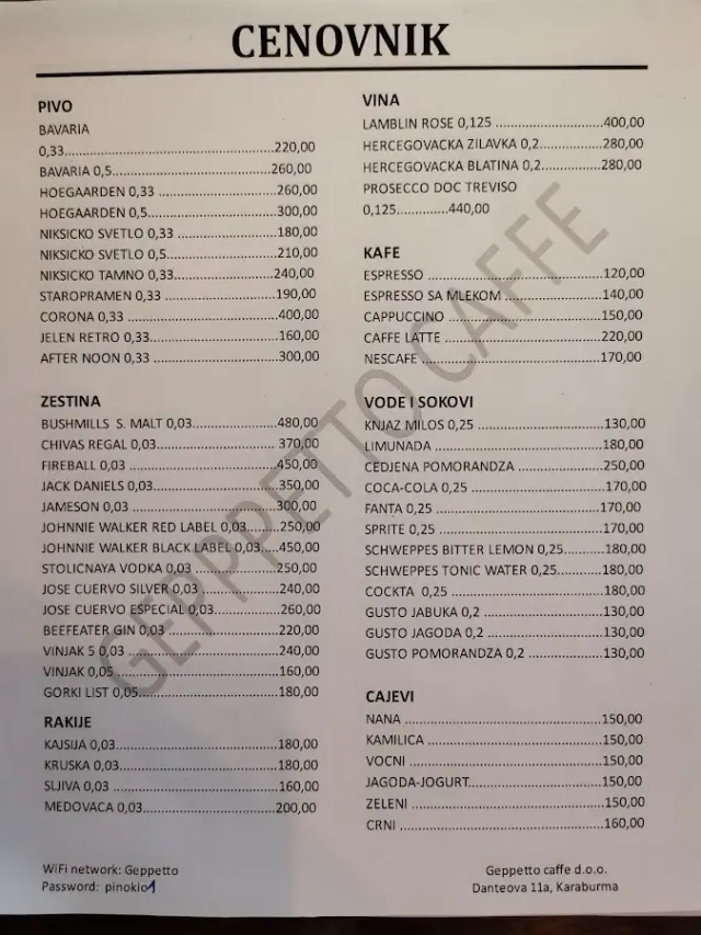 BookNoFees: Kavárna – Geppetto Caffe – Belgrade – Geppetto Caffe, foto 2