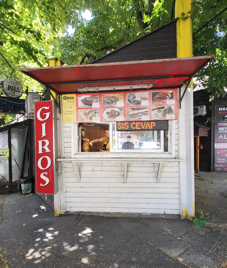 BookNoFees: Občerstvení – Giros Ana – Belgrade – Ana Girosová, foto 1
