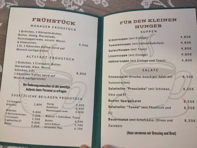 BookNoFees: Restaurace – Café Zur Altstadt – Bochum – Kavárna Zur Altstadt, foto 2