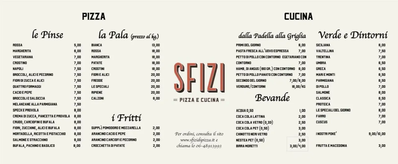 BookNoFees: Restaurace – Sfizi di pizza – Rome – Pizzové speciality, foto 1