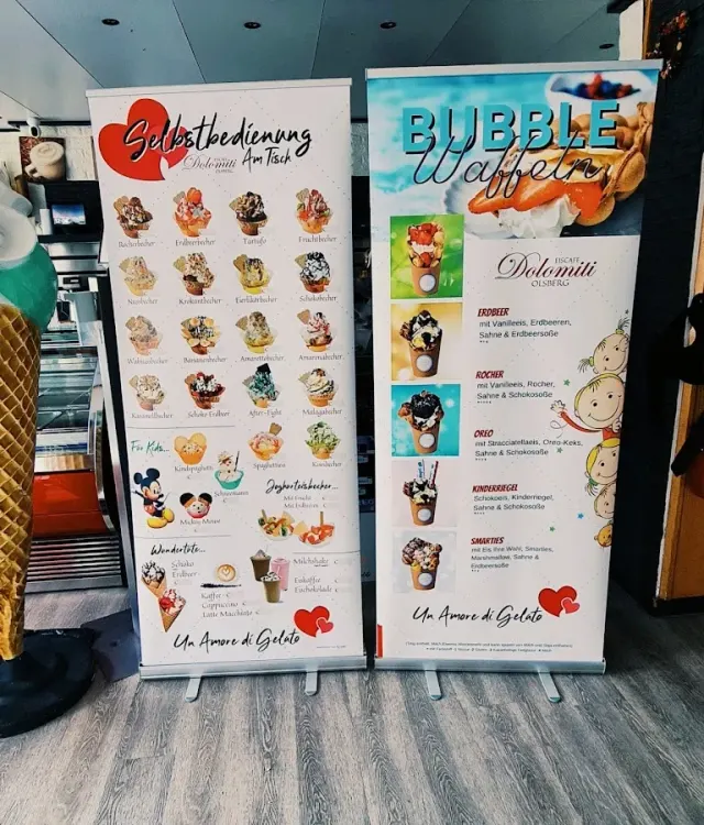 BookNoFees: Zmrzlina – Eiscafé Sergio Maschio – Olsberg – Kavárna Sergio Maschio, foto 3