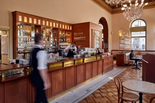 BookNoFees: Restaurace – Café Savoy – Prague – Kavárna Savoy, foto 2