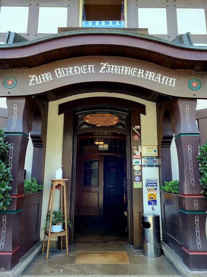 BookNoFees: Restaurace – Landgasthaus Zum wilden Zimmermann – Hallenberg – Venkovský hostinec „Zum wilden Zimmermann“, foto 1
