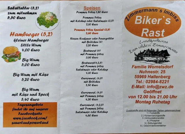 BookNoFees: Restaurace – Landgasthaus Zum wilden Zimmermann – Hallenberg – Venkovský hostinec „Zum wilden Zimmermann“, foto 2