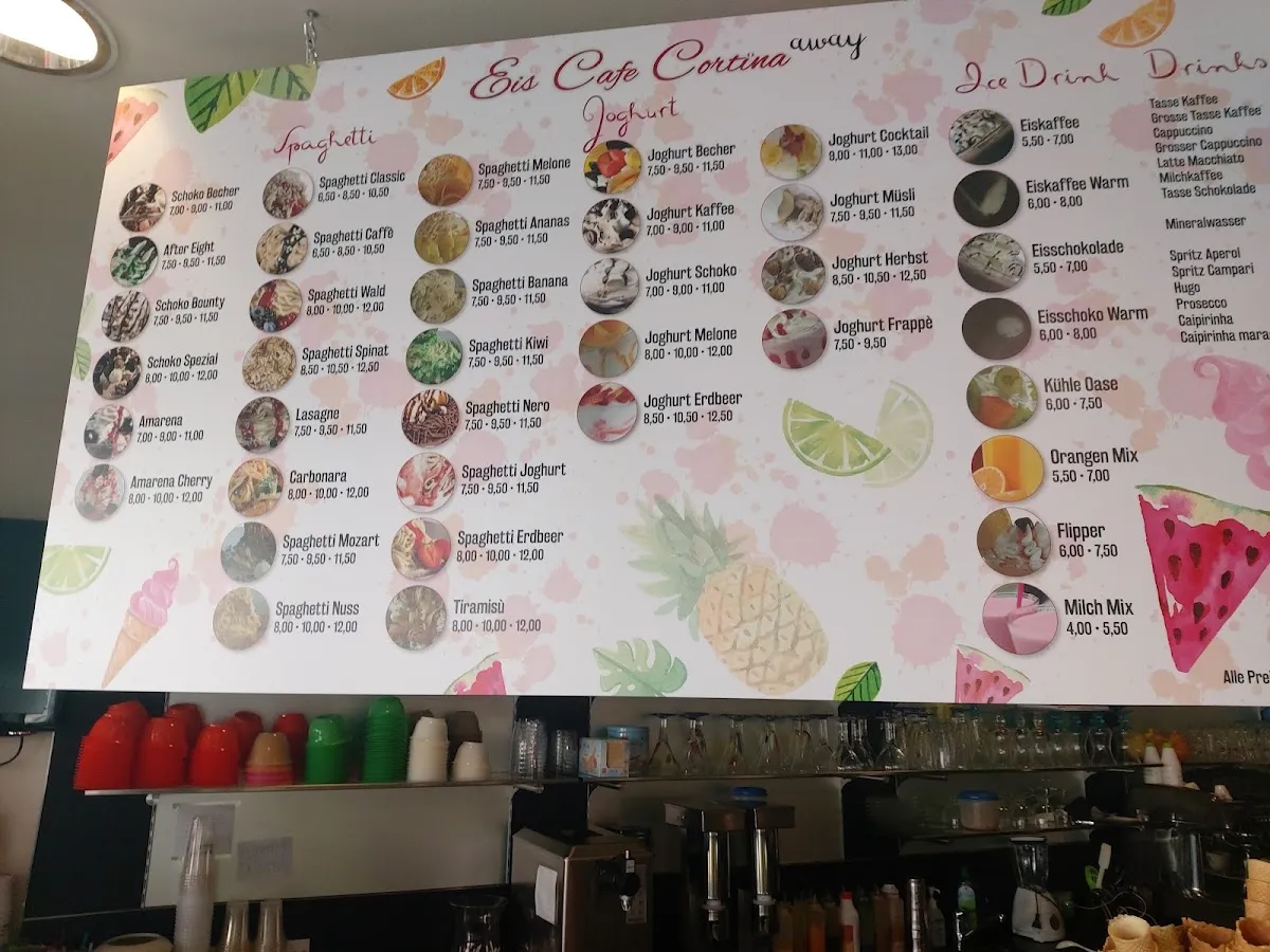 BookNoFees: Restaurace – Eiscafé Cortina – Wickede – Zmrzlinárna Cortina, foto 1