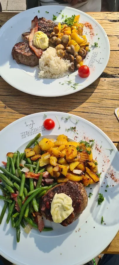 BookNoFees: Restaurace – Am Piepersloh Steakhaus – Lüdenscheid – V restauraci Am Piepersloh Steakhaus, foto 2