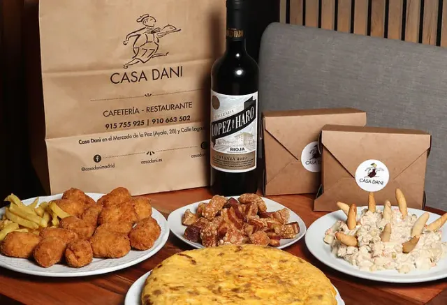 BookNoFees: Restaurace – Casa Dani – Madrid – Dům Dani, foto 2
