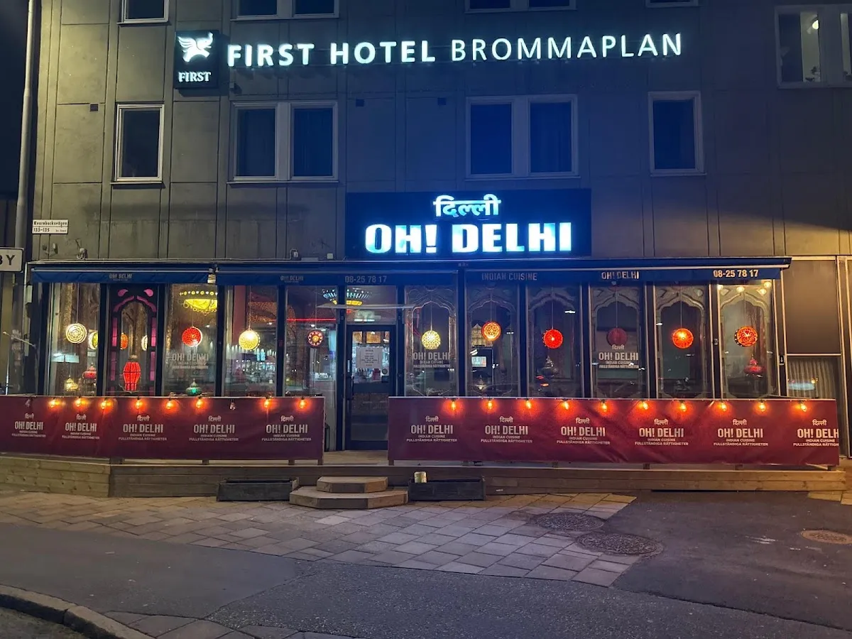 BookNoFees: Restaurace – Oh! Delhi – Stockholm – Ach! Dillí, foto 1