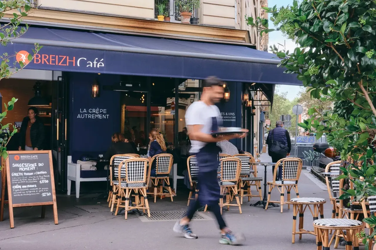 BookNoFees: Restaurace – BREIZH Café – Paris – Brittany Café, foto 1