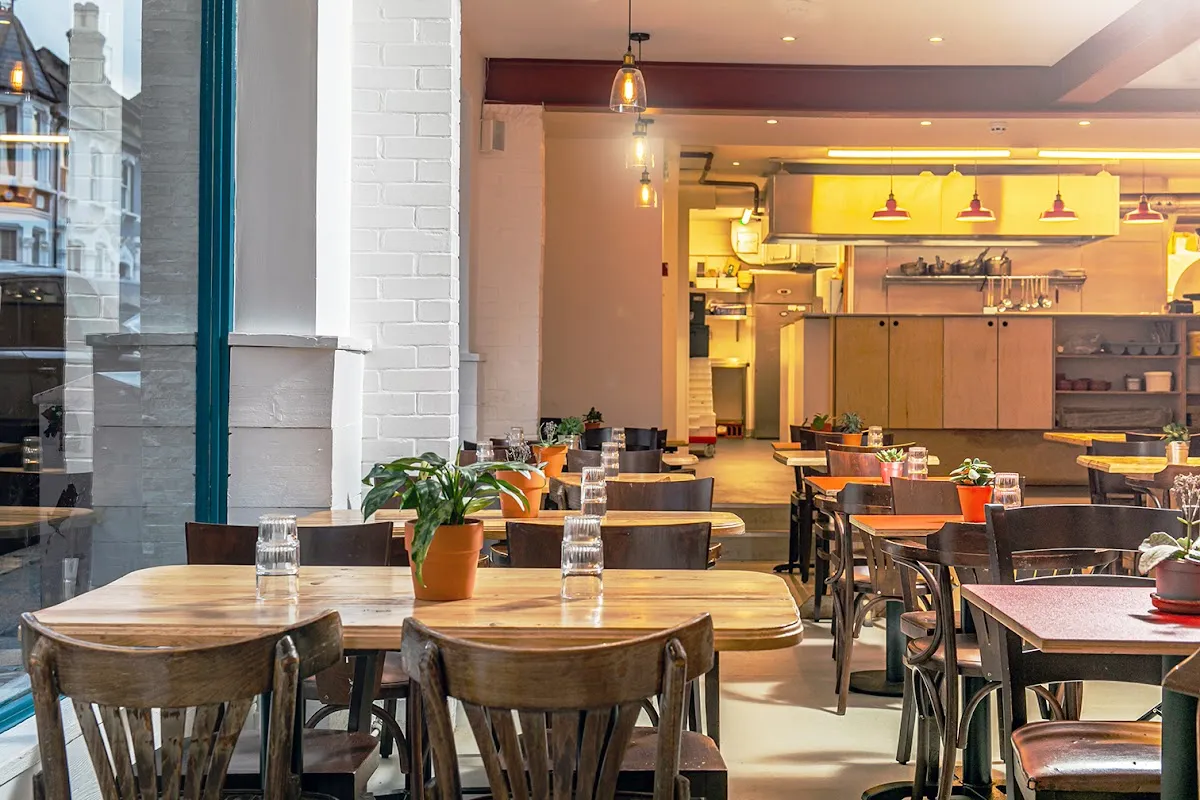 BookNoFees: Restaurace – Dusty Knuckle Bakery – London – Pekařství Dusty Knuckle, foto 1