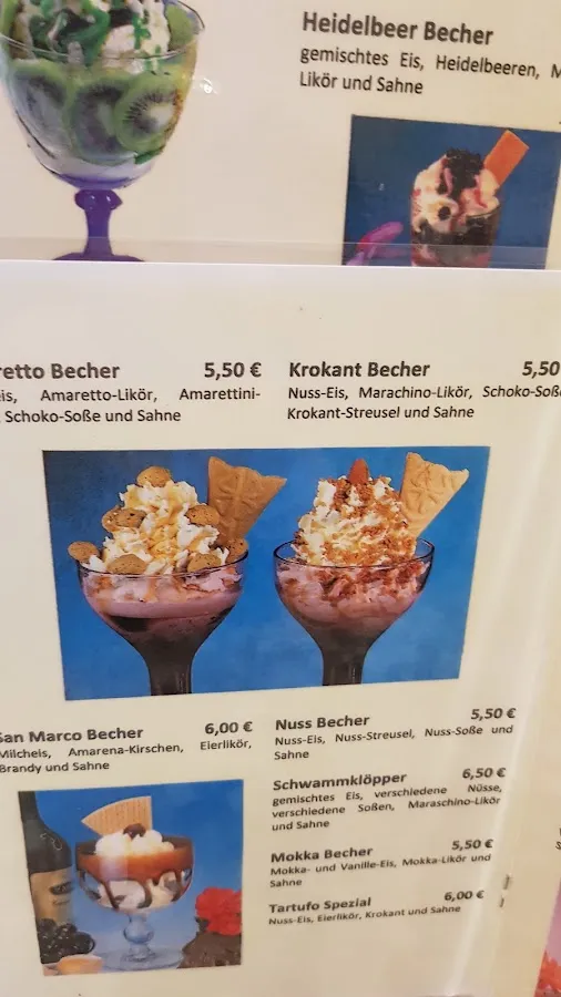 BookNoFees: Restaurace – Eiscafé Campino – Schmallenberg – Zmrzlinárna Campino, foto 3