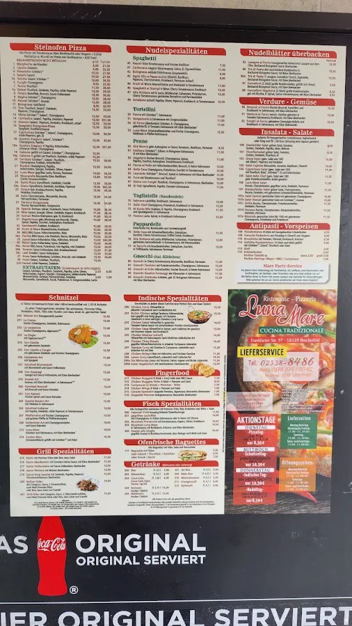 BookNoFees: Restaurace – Ristorante Pizzeria Luna Mare – Breckerfeld – Restaurace a pizzerie Luna Mare, foto 2