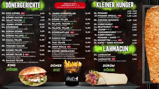 BookNoFees: Restaurace – Halil's Kebabhaus & Pizzeria – Anröchte – Halilova kebabárna a pizzerie, foto 2