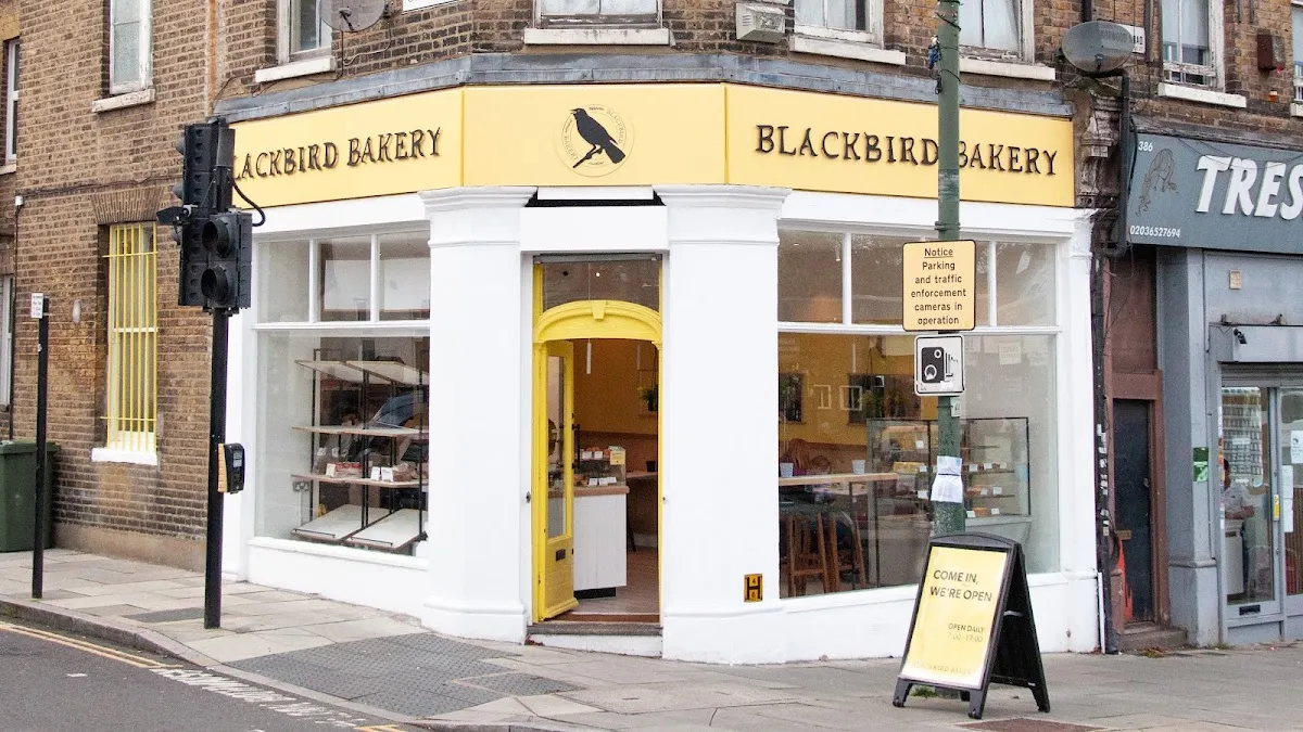 BookNoFees: Pekárna – Blackbird Bakery – London – Pekárna Blackbird, foto 1