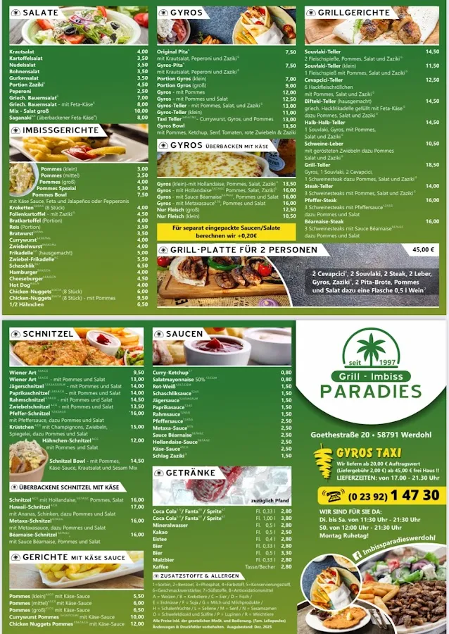 BookNoFees: Restaurace – Imbiss-Paradies – Werdohl – Ráj rychlého občerstvení, foto 2