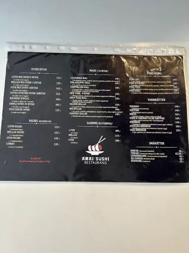 BookNoFees: Restaurace – Amai Sushi – Stockholm – Miluju sushi, foto 2