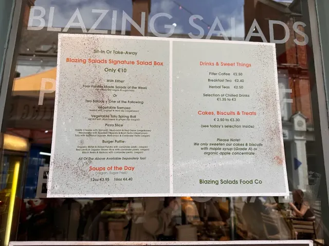 BookNoFees: Kavárna – Blazing Salads – Dublin – Žhavé saláty, foto 2