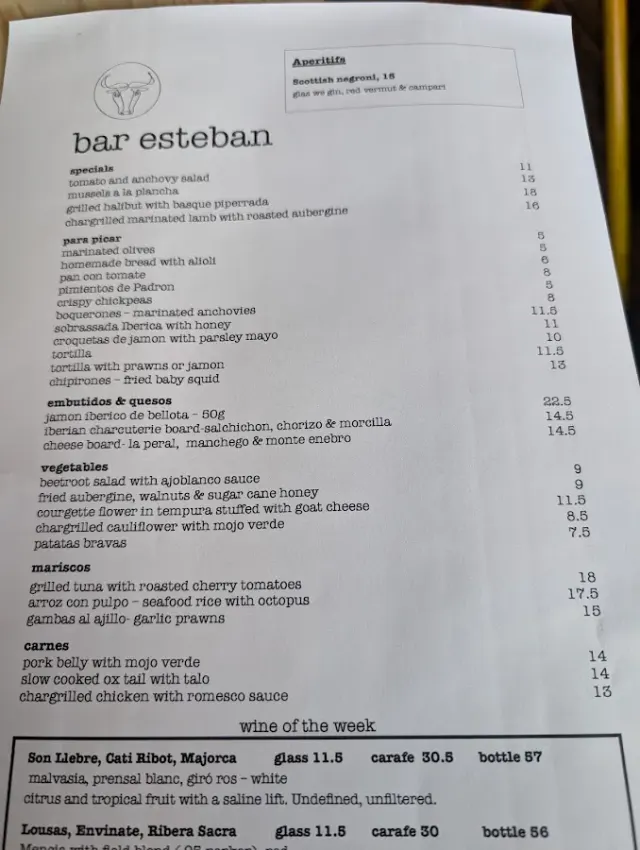 BookNoFees: Restaurace – Bar Esteban – London – Bar Esteban, foto 2