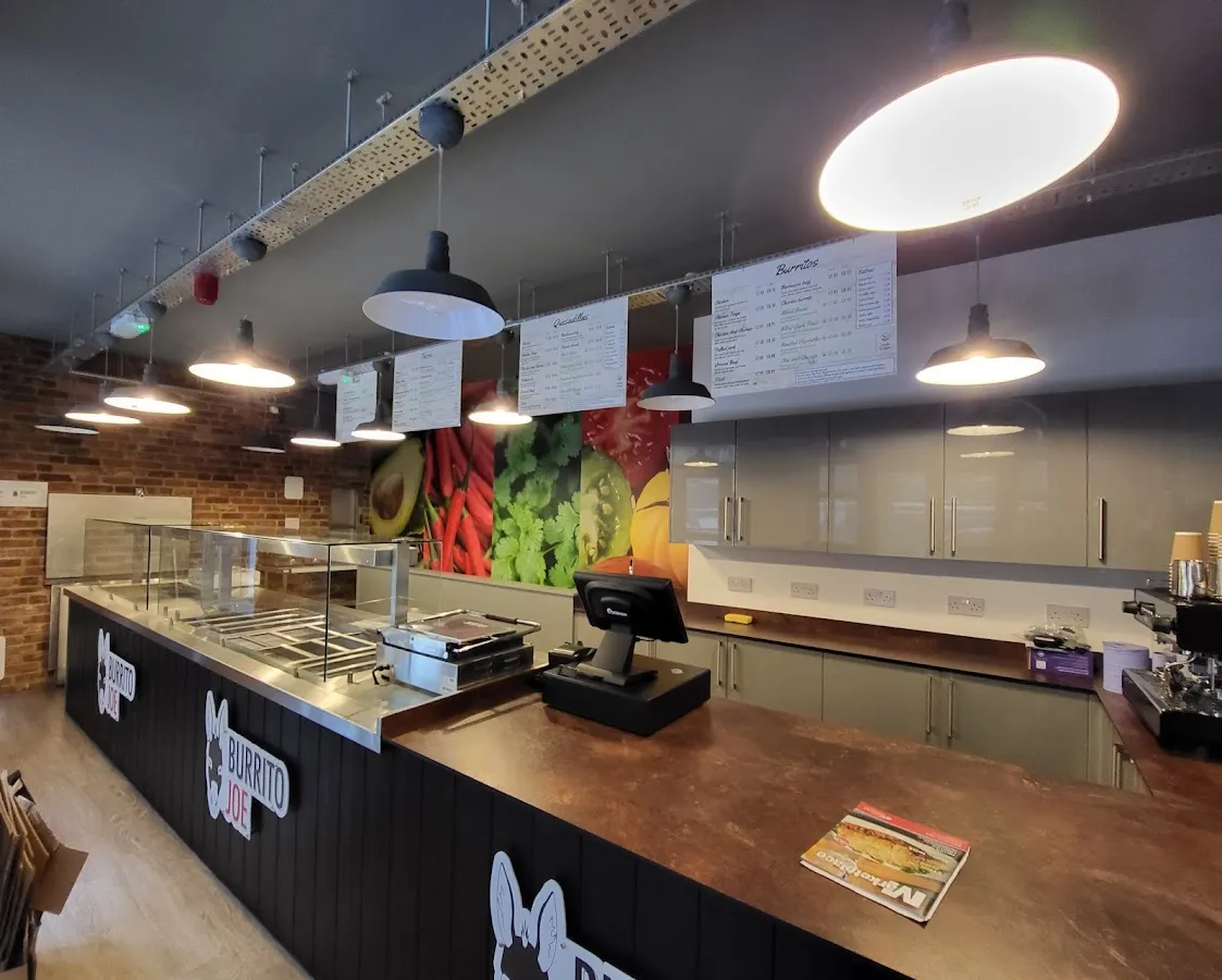 BookNoFees: Občerstvení – Burrito Joe – London – Burrito Joe, foto 1