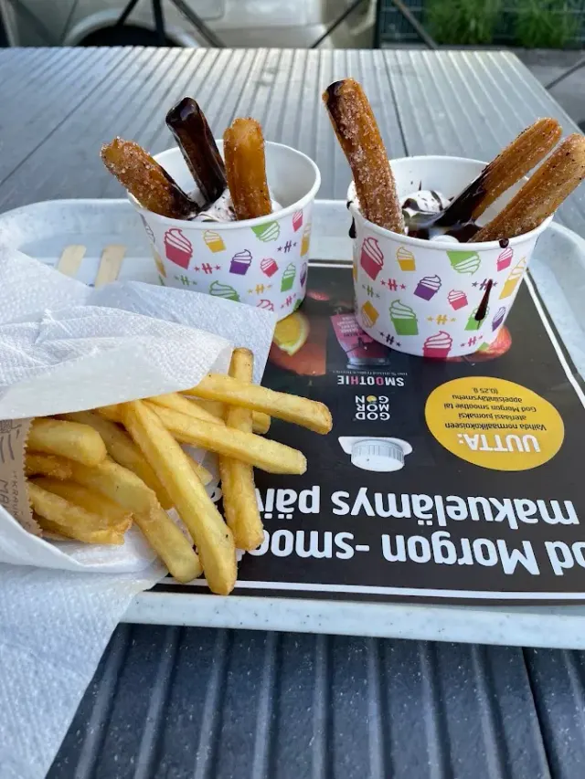 BookNoFees: Občerstvení – Hesburger – Helsinki – Hesburger, foto 3