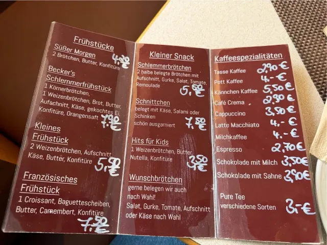 BookNoFees: Pekárna – Bäckerei & Café Becker – Meschede – Pekárna a kavárna Becker, foto 2
