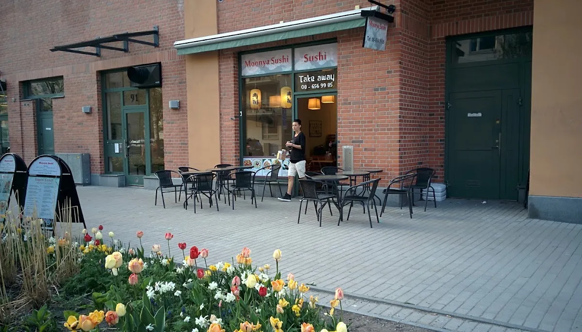 BookNoFees: Občerstvení – Moonya sushi – Stockholm – Moonya sushi, foto 1
