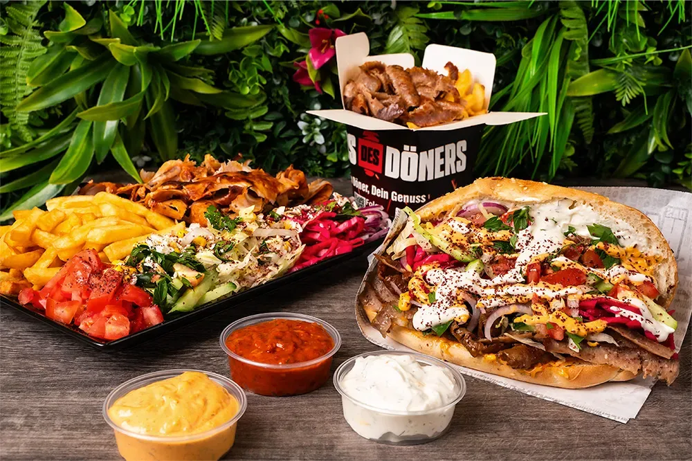 BookNoFees: Občerstvení – Haus des Döners – Menden – Dům kebabu, foto 1