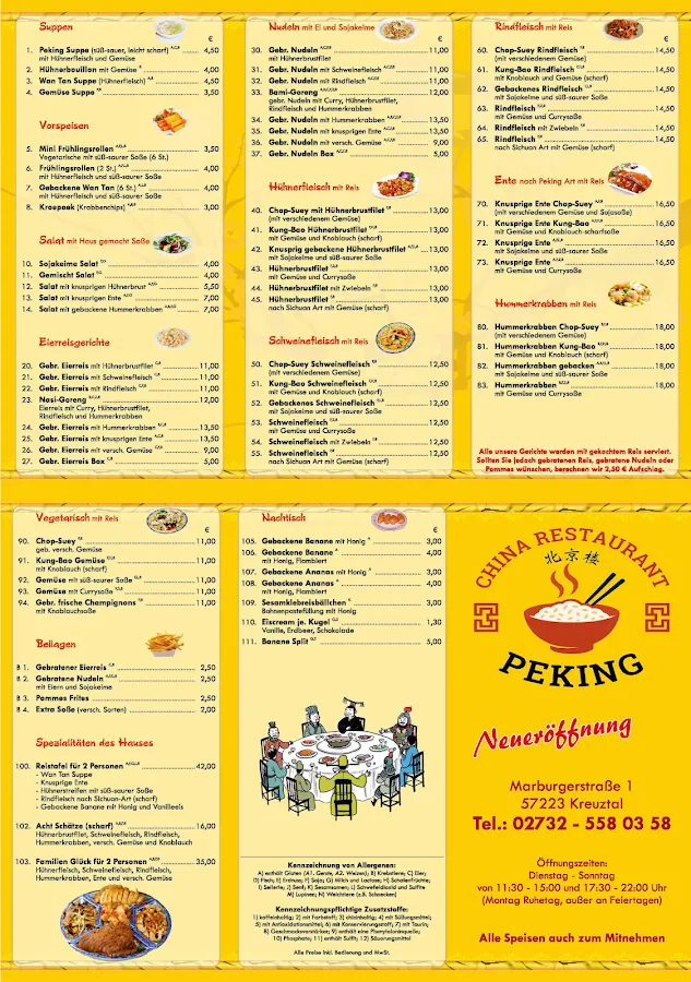 BookNoFees: Restaurace – China Restaurant Peking – Kreuztal – Čínská restaurace Peking, foto 2