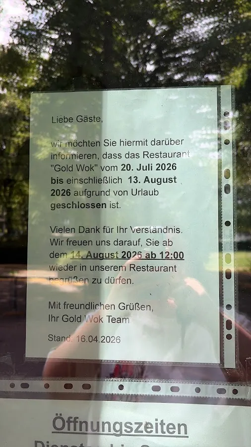 BookNoFees: Restaurace – Gold Wok – Lippstadt – Zlatý wok, foto 2