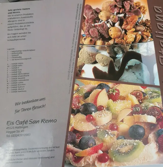 BookNoFees: Restaurace – Eiscafe San Remo – Hattingen – Kavárna San Remo, foto 3
