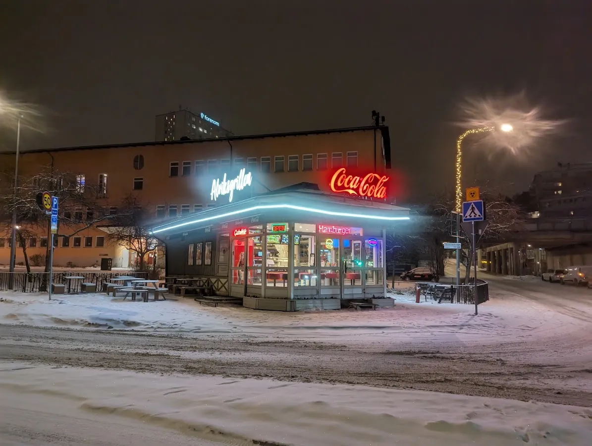 BookNoFees: Občerstvení – Alviksgrillen – Stockholm – Alviksgrillen, foto 1