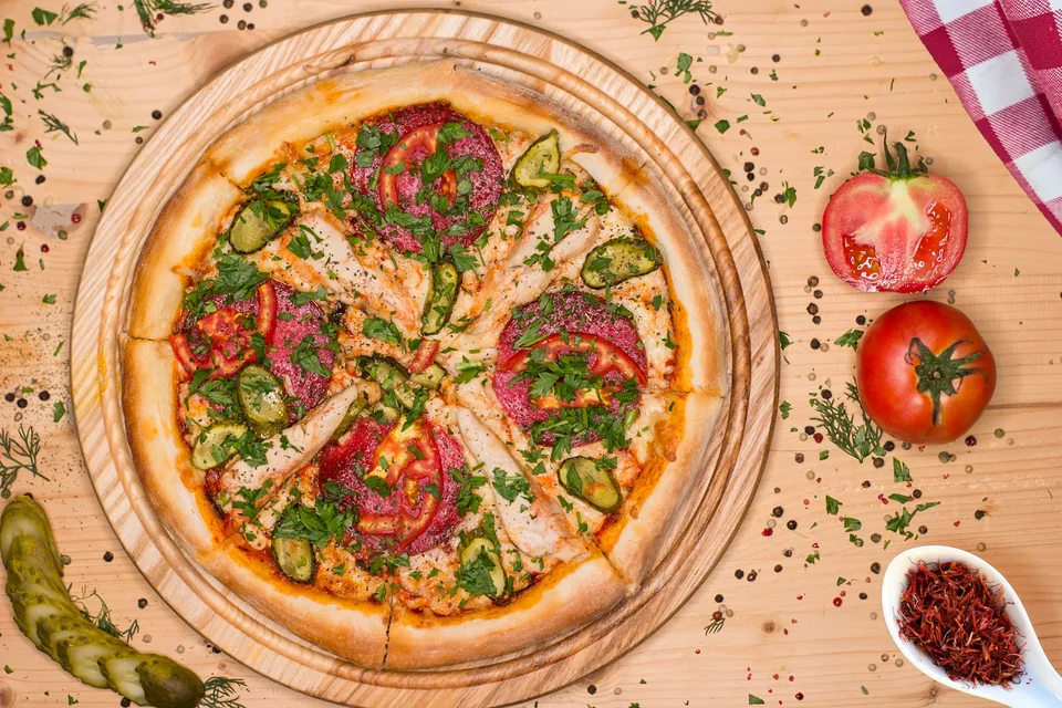BookNoFees: Ukázková fotografie: Pizza